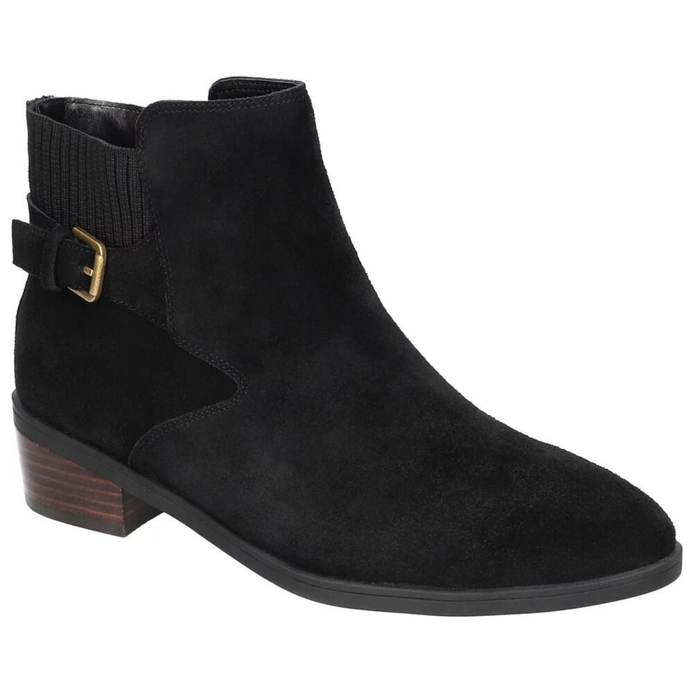 Bella Vita‎ Women's Dora Side Buckle Inside Zip Ankle Booties Size 5